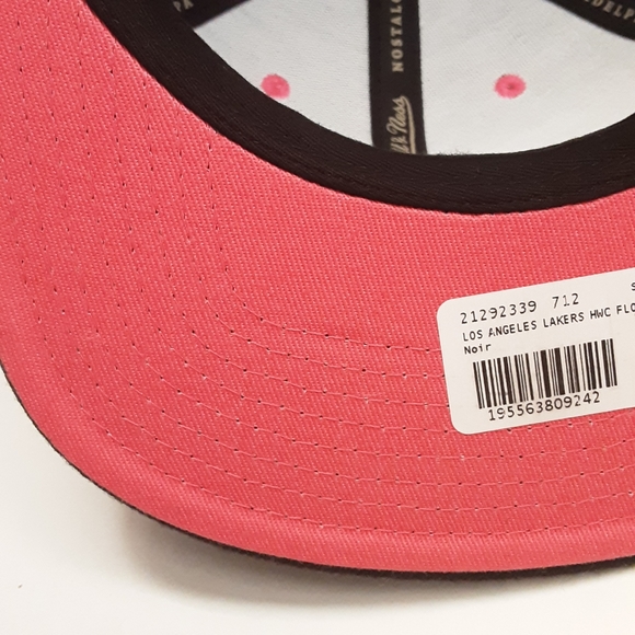 Los Angeles Lakers Mitchell & Ness x Lids 35th Anniversary HWC Fitted Hat - Picture 9 of 9